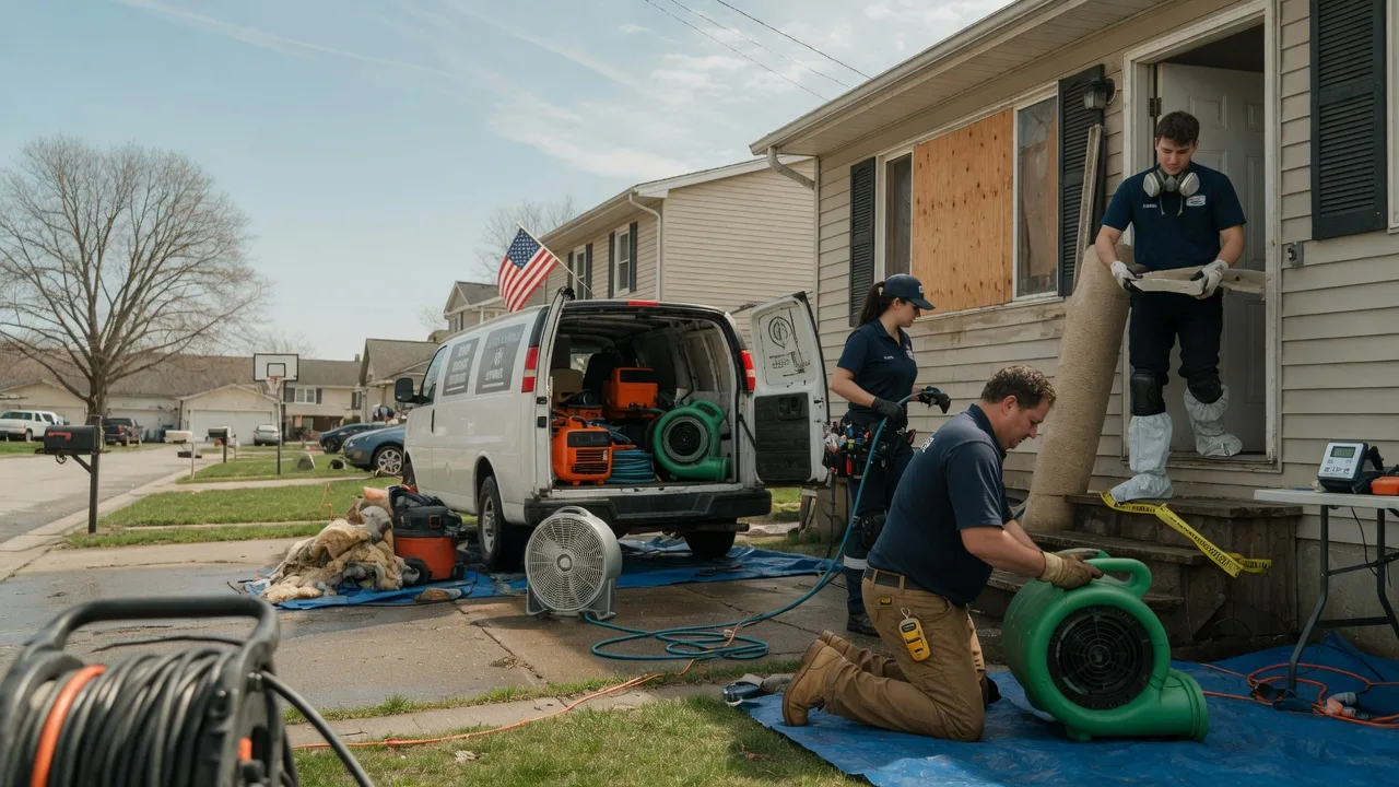 Water Damage Restoration in Oneida, WI near me